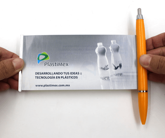 Flag pen lavet for Plastimex af Idé reklame